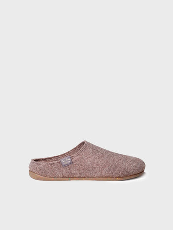 zapatillas de casa mujer - Zapatilla tipo zueco para mujer en fieltro reciclado | MONA-FR - Toni Pons