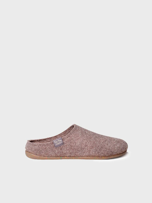 zapatillas de casa mujer - Zapatilla tipo zueco para mujer en fieltro reciclado | MONA-FR  - Toni Pons