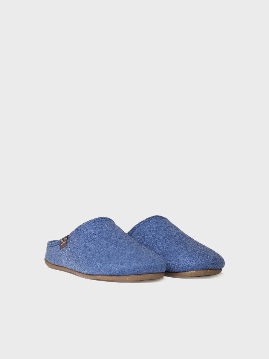zapatillas de casa mujer - Zapatilla tipo zueco para mujer en fieltro reciclado | MONA-FR - Toni Pons