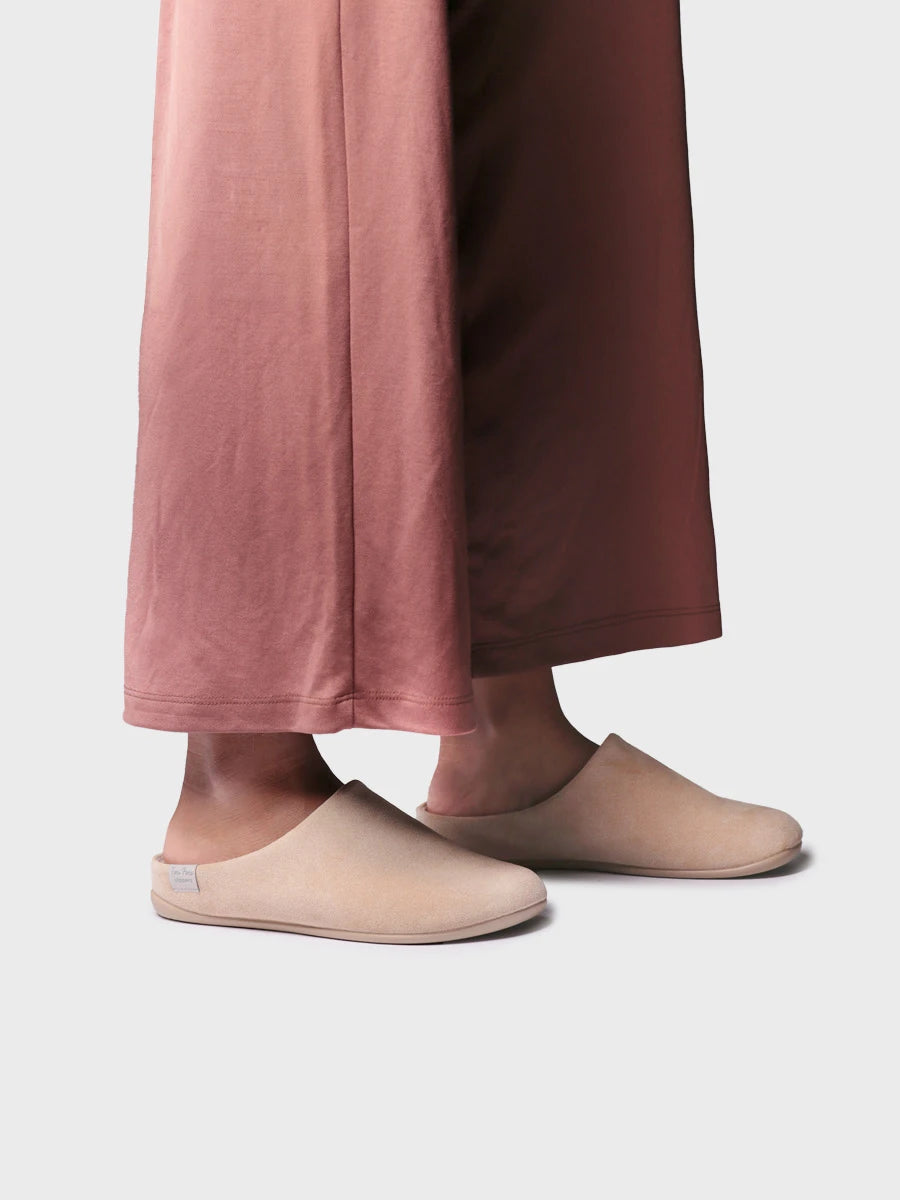 Slipper abierta en piel para mujer | MONACO