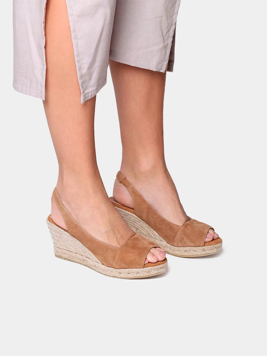zapatillas mujer - Alpargata abierta de cuña para mujer | MONZA-A - Toni Pons