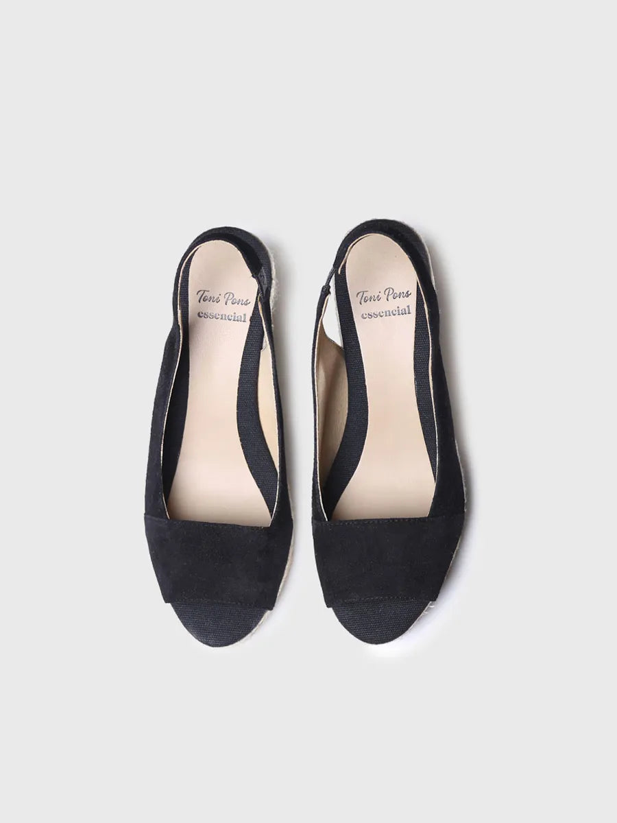 zapatillas mujer - Alpargata abierta de cuña para mujer | MONZA-A - Toni Pons