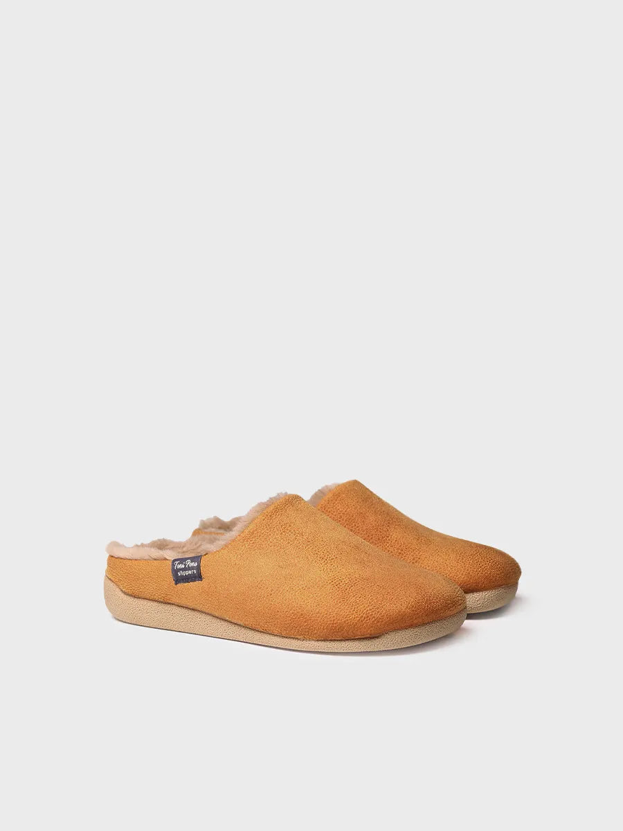 zapatillas de casa mujer - Zapatilla de casa tipo zueco para mujer en tejido | MOSUL-BD - Toni Pons