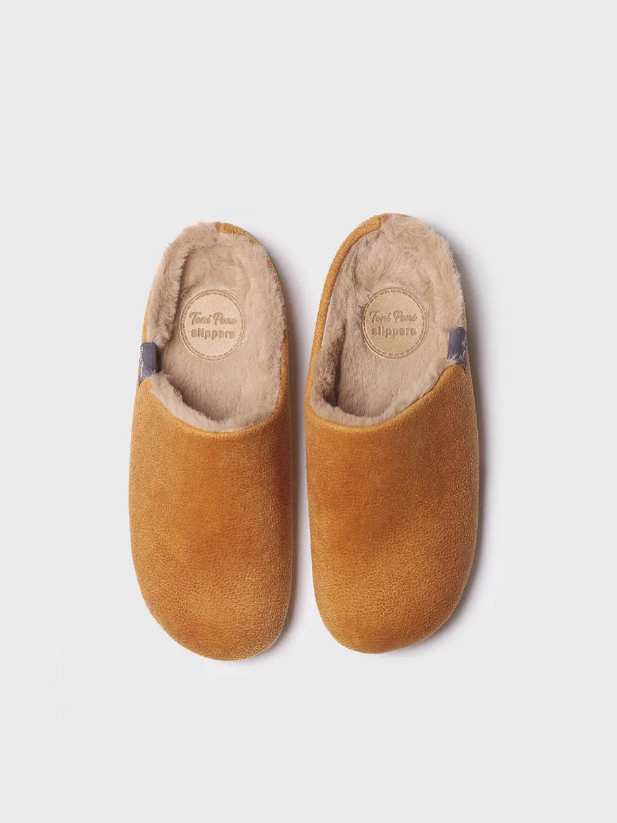 zapatillas de casa mujer - Zapatilla de casa tipo zueco para mujer en tejido | MOSUL-BD - Toni Pons