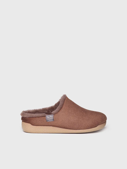 zapatillas de casa mujer - Zapatilla de casa tipo zueco para mujer en tejido | MOSUL-BD - Toni Pons