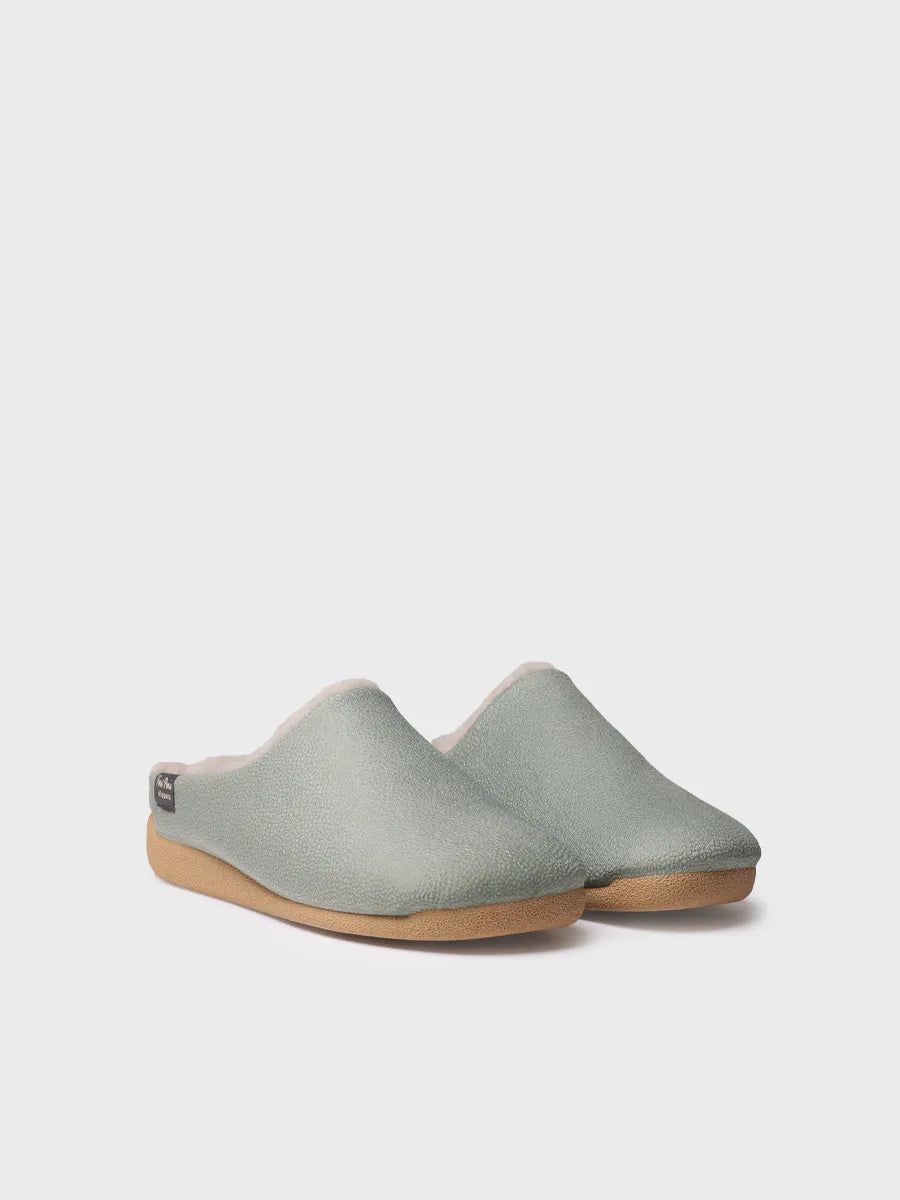 zapatillas mujer - Zapatilla de casa tipo zueco para mujer en tejido | MOSUL-BD - Toni Pons