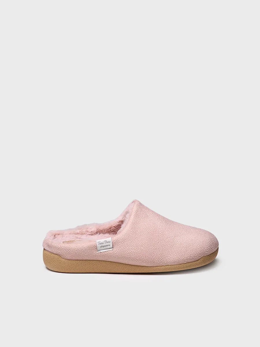 zapatillas de casa mujer - Zapatilla de casa tipo zueco para mujer en tejido | MOSUL-BD - Toni Pons