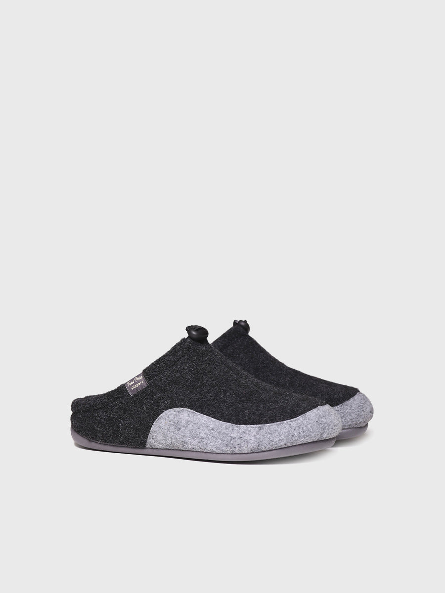 zapatillas de hombre - Slipper para hombre en fieltro reciclado | NADIR-FR - Toni Pons
