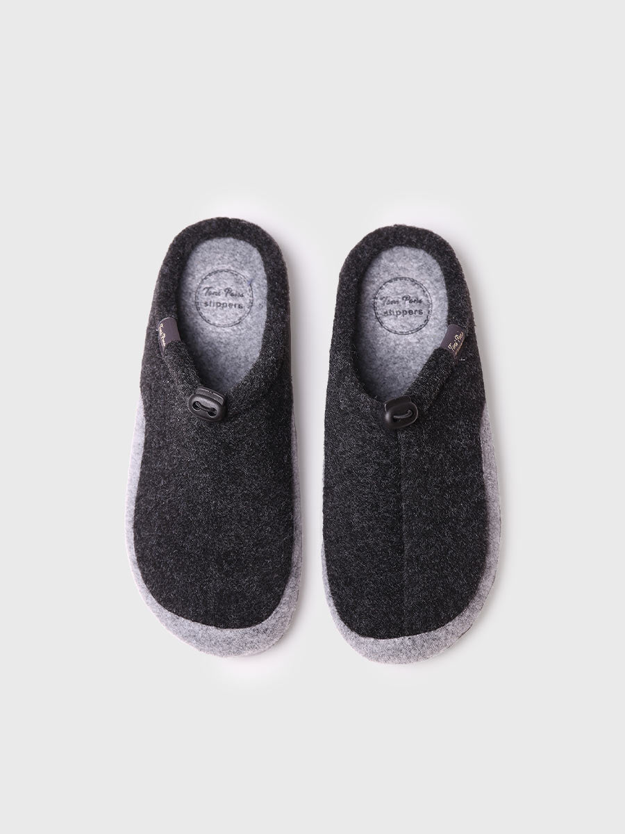 zapatillas de hombre - Slipper para hombre en fieltro reciclado | NADIR-FR - Toni Pons