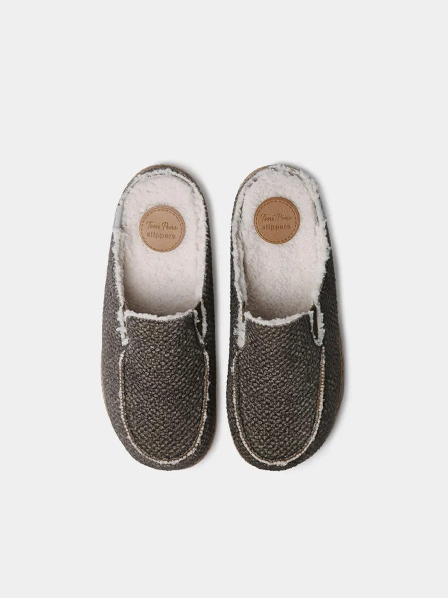 Slippers para hombre tipo zueco con suela de yute | NALEC