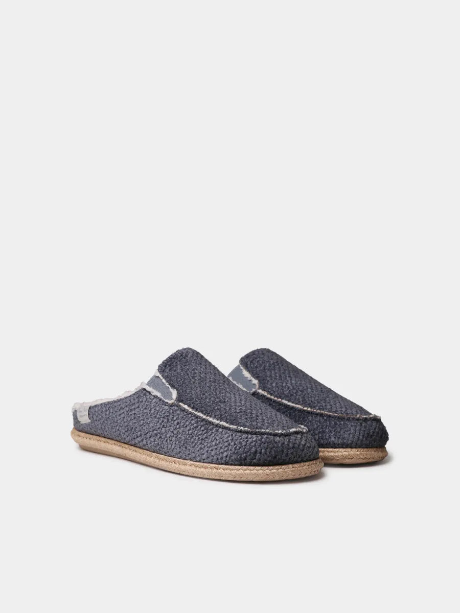 Slippers para hombre tipo zueco con suela de yute | NALEC