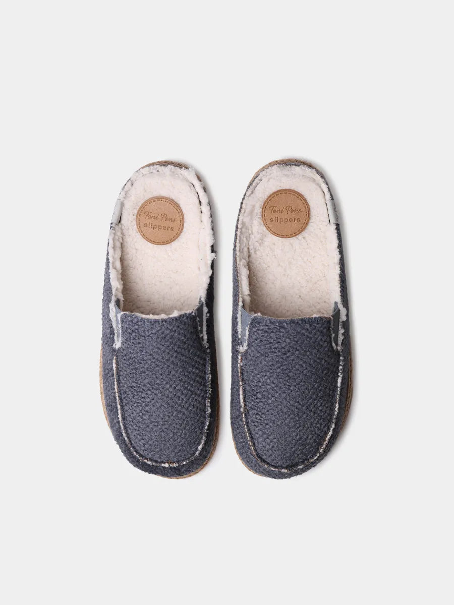 Slippers para hombre tipo zueco con suela de yute | NALEC