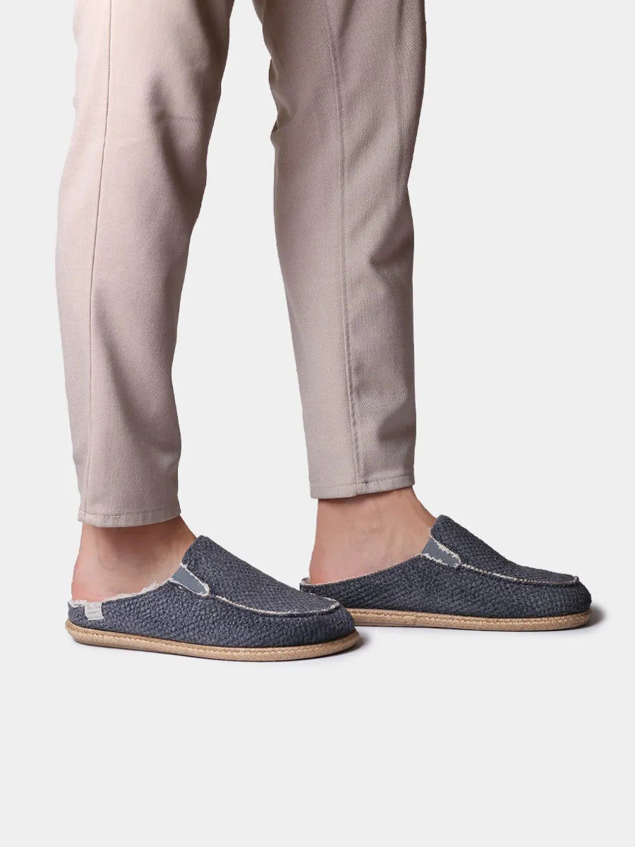 Slippers para hombre tipo zueco con suela de yute | NALEC