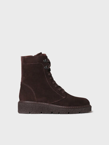 Botines mujer - Bota con serraje en piel para mujer | NARA-SY - Toni Pons