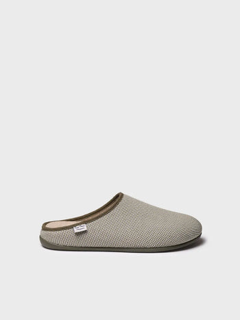 zapatillas de casa hombre - Zapatilla de casa tipo zueco de hombre en rejilla | NASH-JO - Toni Pons