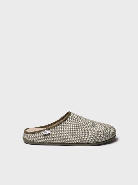 zapatillas de casa hombre - Zapatilla de casa tipo zueco de hombre en rejilla | NASH-JO  - Toni Pons