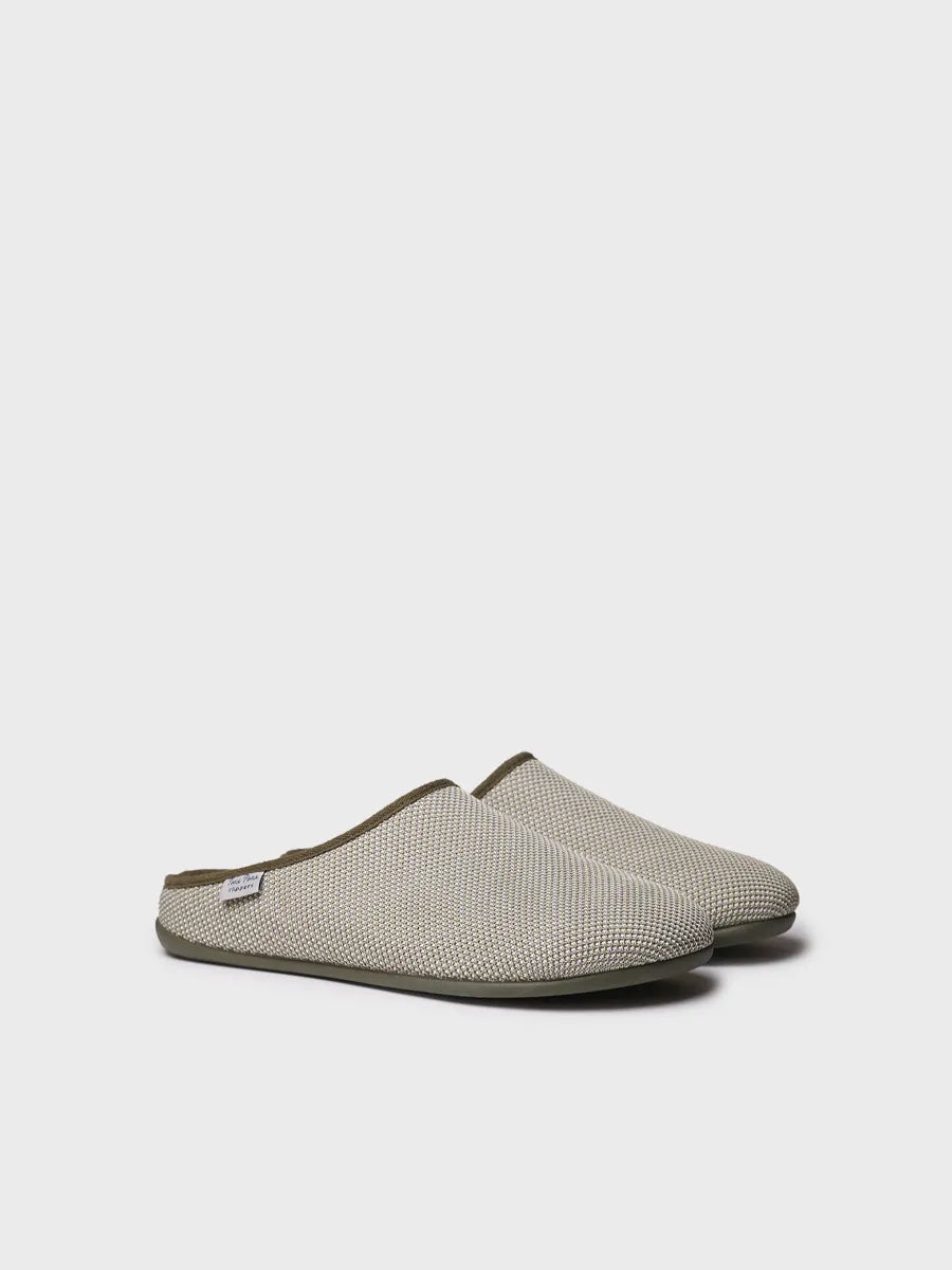 zapatillas de casa hombre - Zapatilla de casa tipo zueco de hombre en rejilla | NASH-JO - Toni Pons