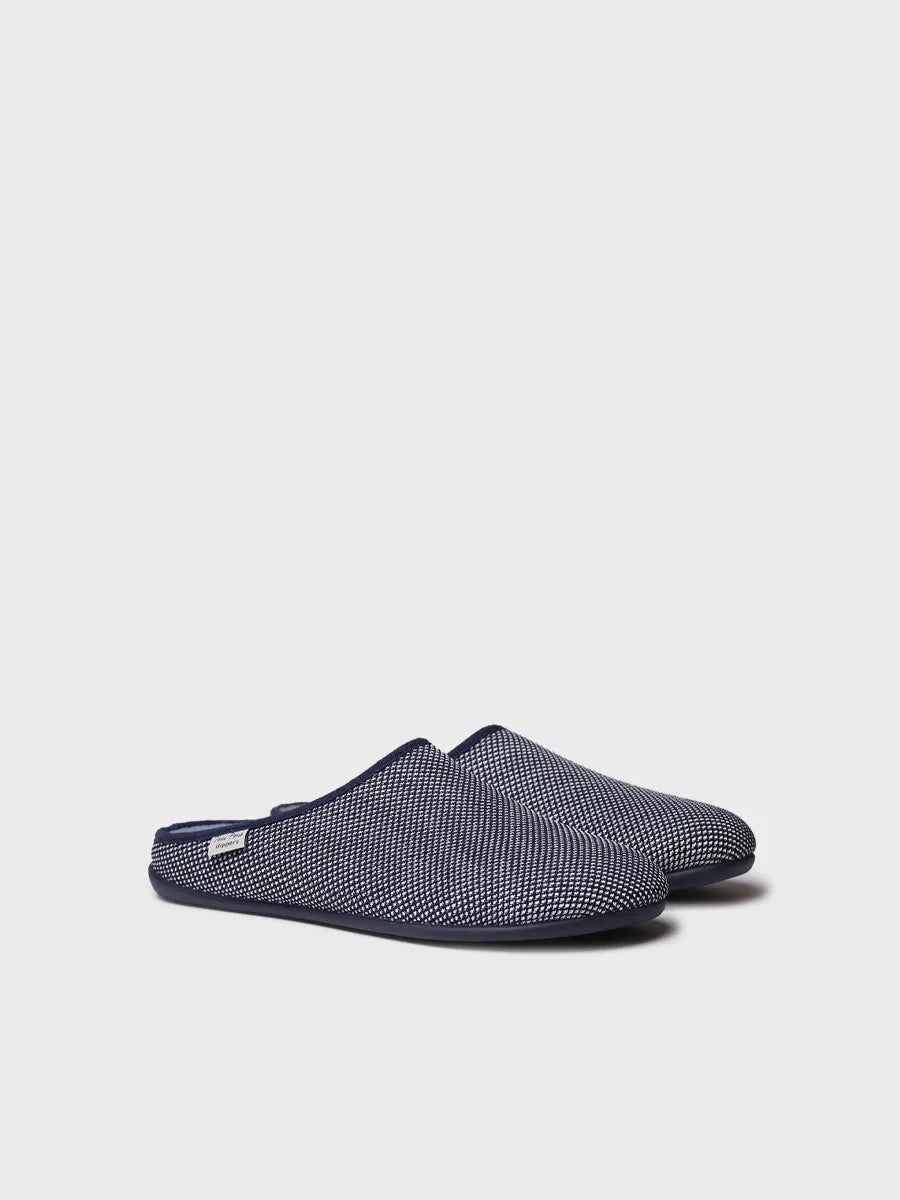 zapatillas de casa hombre - Zapatilla de casa tipo zueco de hombre en rejilla | NASH-JO - Toni Pons