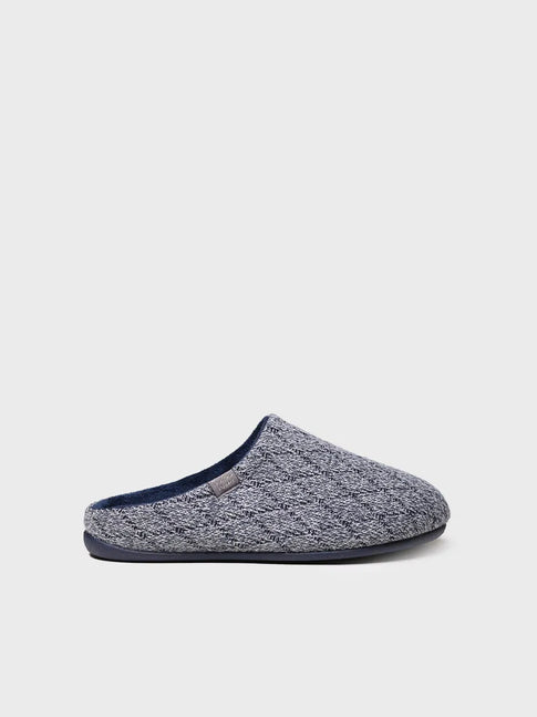 zapatillas de casa hombre - Zapatilla de casa tipo zueco para hombre en tejido | NAUEL-KM  - Toni Pons
