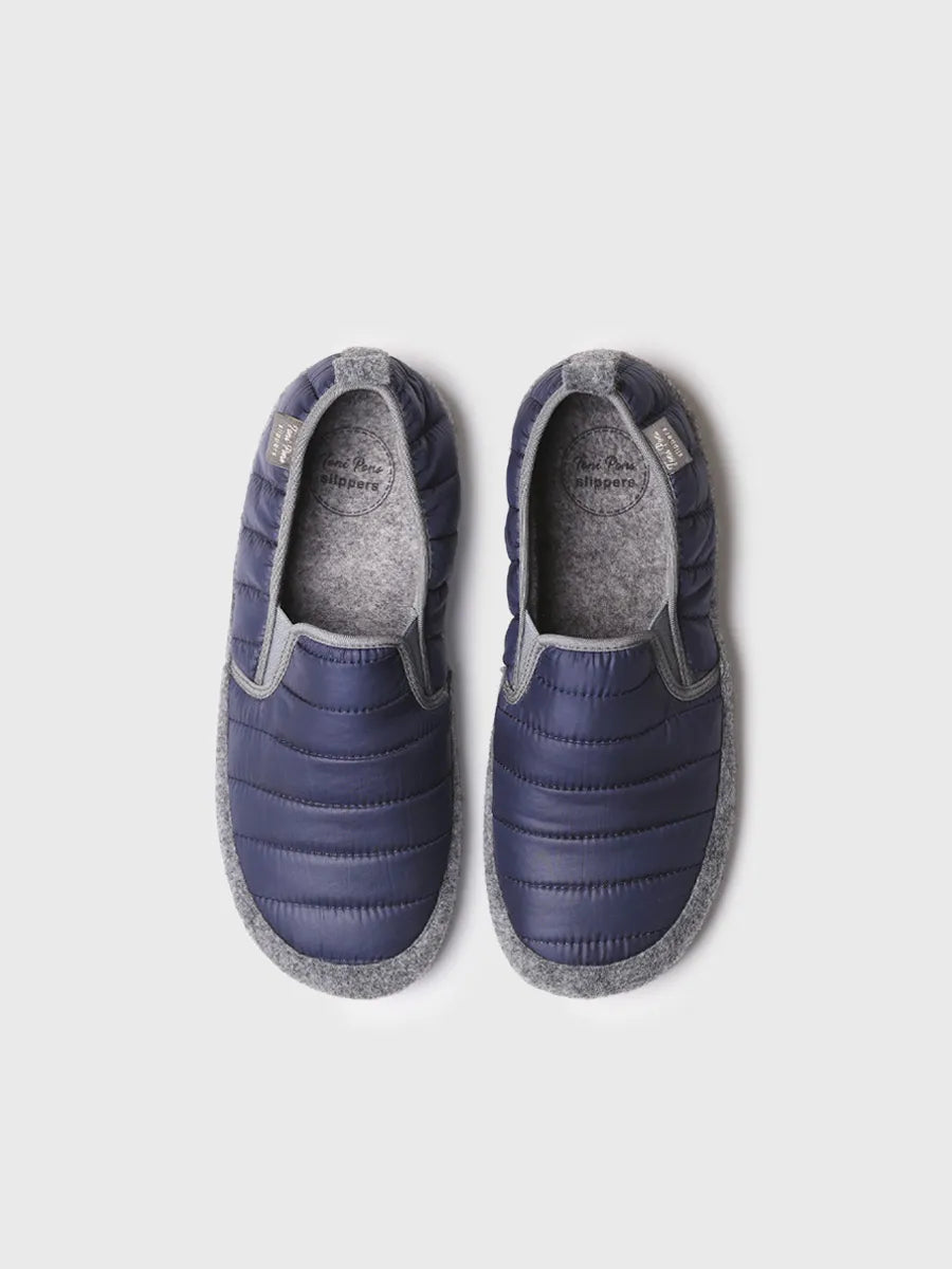 zapatillas de casa hombre - Slipper para hombre en tejido acolchado | NED-TK - Toni Pons