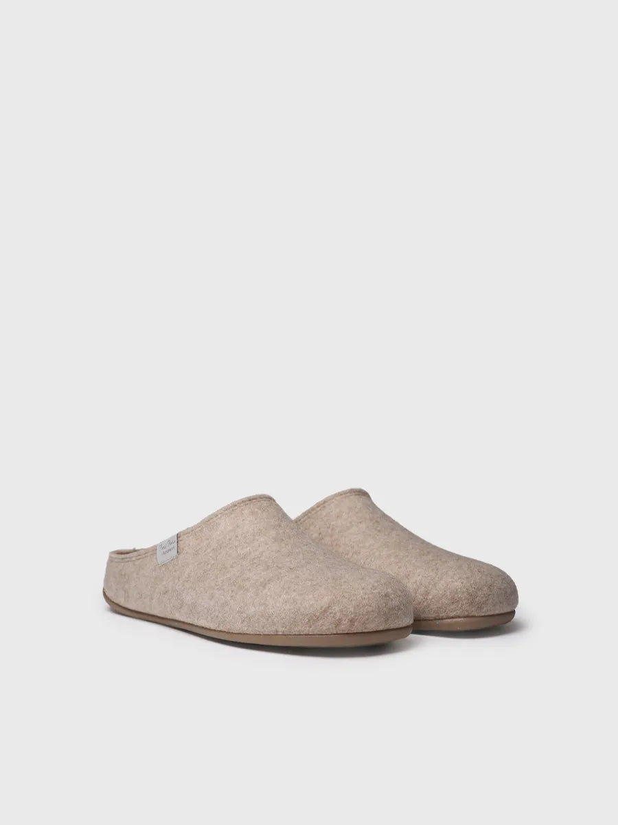 zapatillas de casa hombre - Zapatilla de casa tipo zueco para hombre en fieltro reciclado | NEO-FR - Toni Pons