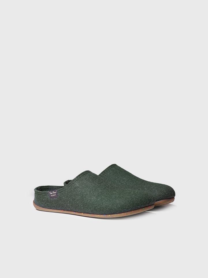 zapatillas de casa hombre - Zapatilla de casa tipo zueco para hombre en fieltro reciclado | NEO-FR - Toni Pons