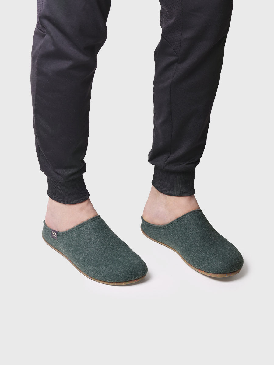 zapatillas de casa hombre - Zapatilla de casa tipo zueco para hombre en fieltro reciclado | NEO-FR  - Toni Pons