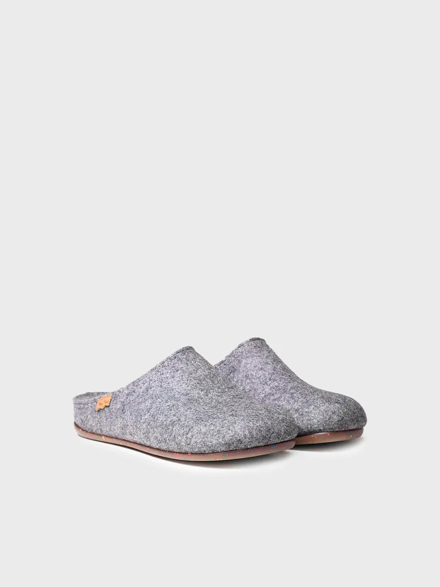 zapatillas de casa hombre - Zapatilla de casa tipo zueco para hombre en fieltro reciclado | NEO-FR - Toni Pons