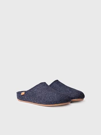 zapatillas de casa hombre - Zapatilla de casa tipo zueco para hombre en fieltro reciclado | NEO-FR - Toni Pons