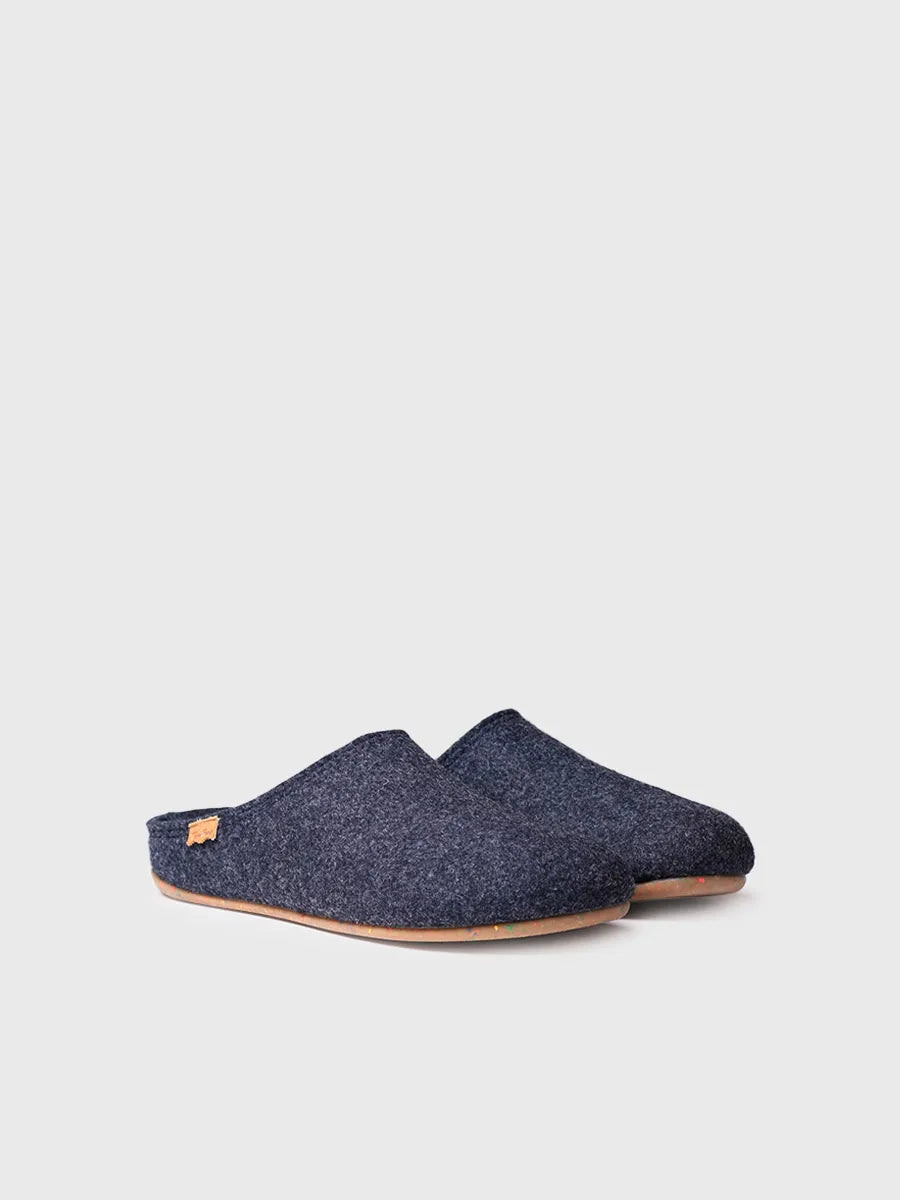 zapatillas de casa hombre - Zapatilla de casa tipo zueco para hombre en fieltro reciclado | NEO-FR - Toni Pons