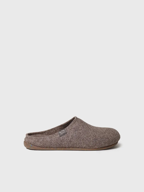 zapatillas de casa hombre - Zapatilla de casa tipo zueco para hombre en fieltro reciclado | NEO-FR  - Toni Pons