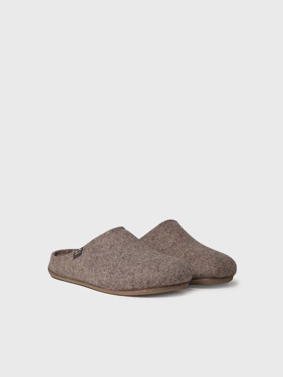 zapatillas de casa hombre - Zapatilla de casa tipo zueco para hombre en fieltro reciclado | NEO-FR - Toni Pons