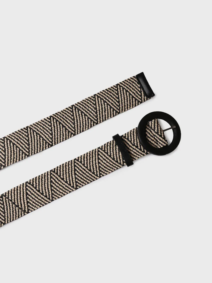 Complementos - Cinturón de tela y piel de mujer | NICA - Toni Pons