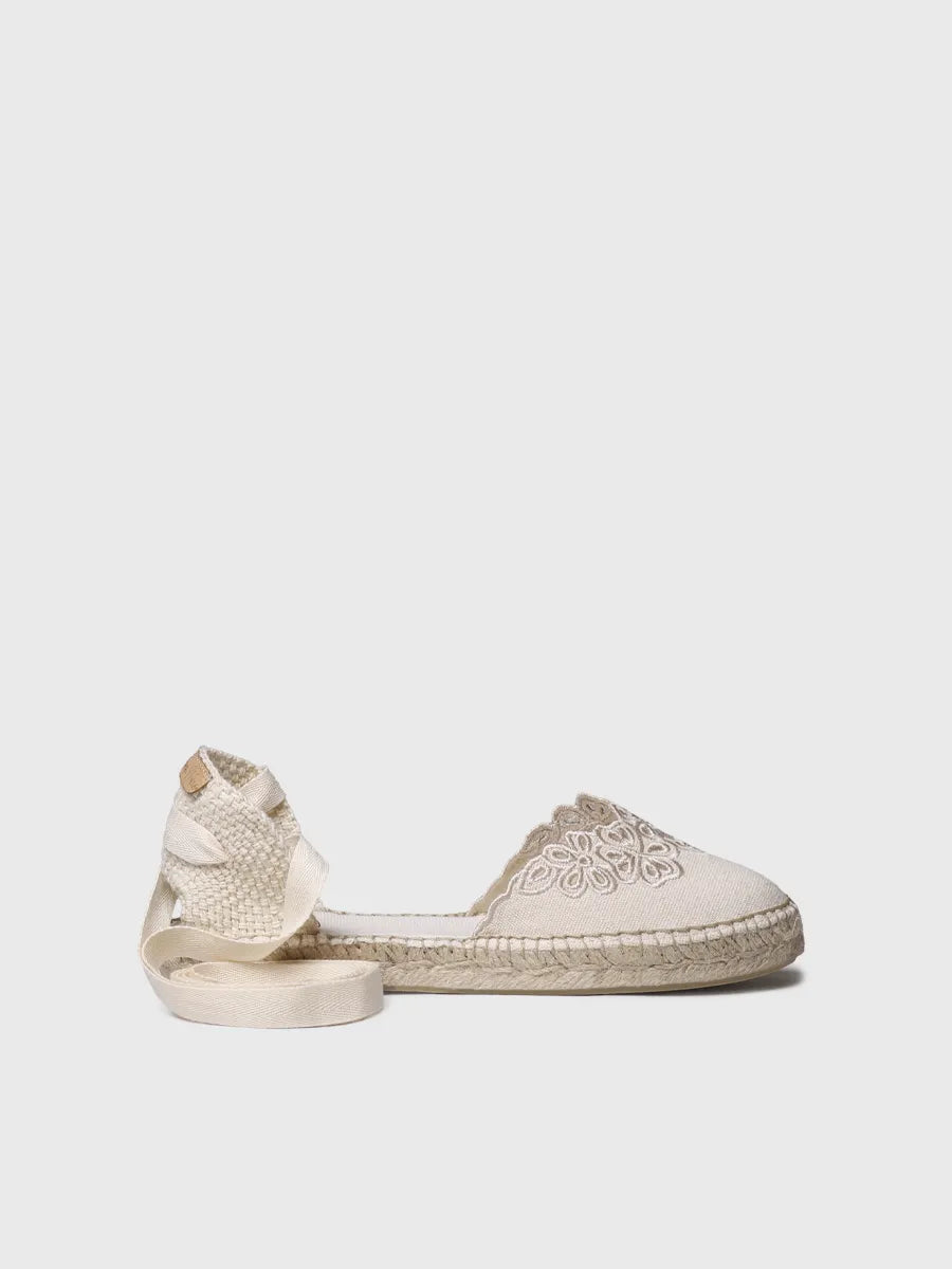 - Alpargata plana de mujer con cintas | NIDIA - Toni Pons