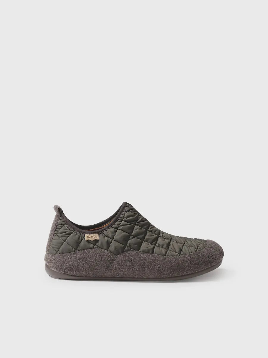 zapatillas de casa hombre - Slippers para hombre en fieltro y tejido acolchado | NIL-UM - Toni Pons