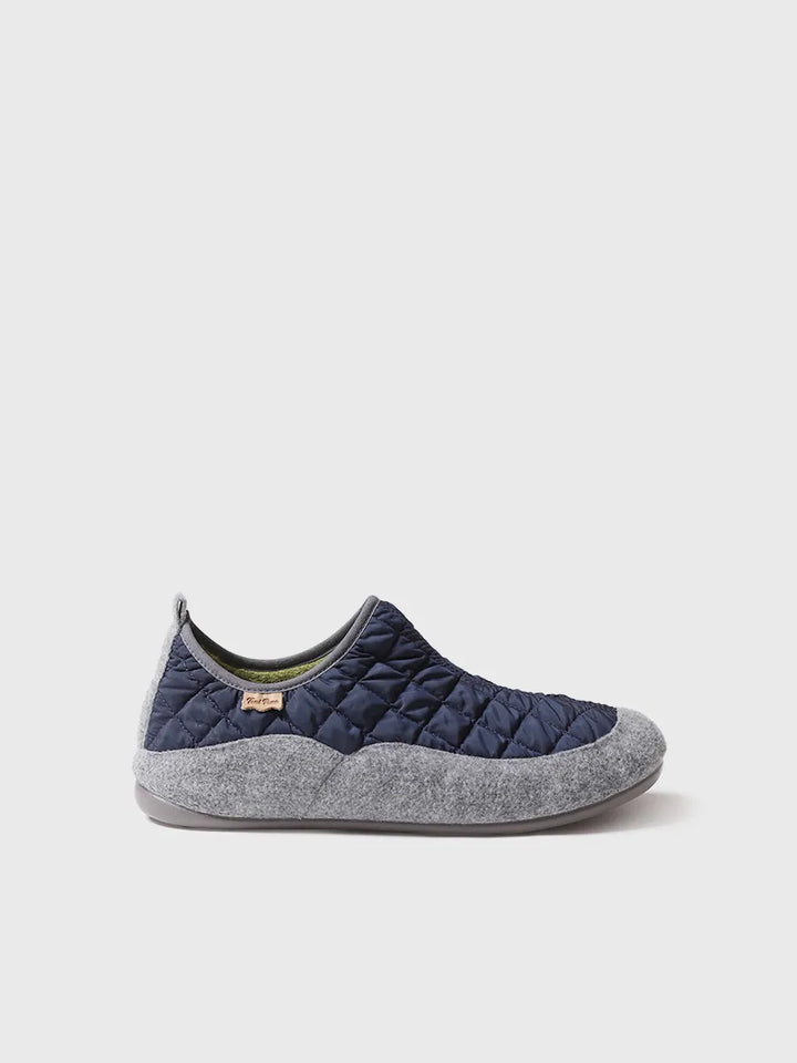 zapatillas de casa hombre - Slippers para hombre en fieltro y tejido acolchado | NIL-UM - Toni Pons