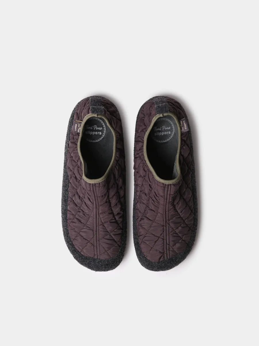 Slipper para hombre en fieltro reciclado | NIL-UM