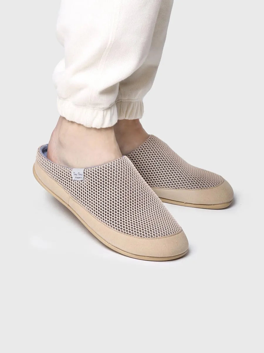 Zapatillas de casa hombre - Zapatillas de casa para hombre en tejido de rejilla - Toni Pons