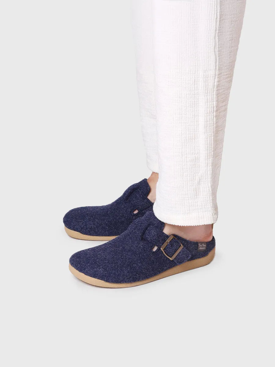 zapatillas de casa hombre - Zapatilla tipo zueco para hombre en fieltro | NORTON-FP  - Toni Pons