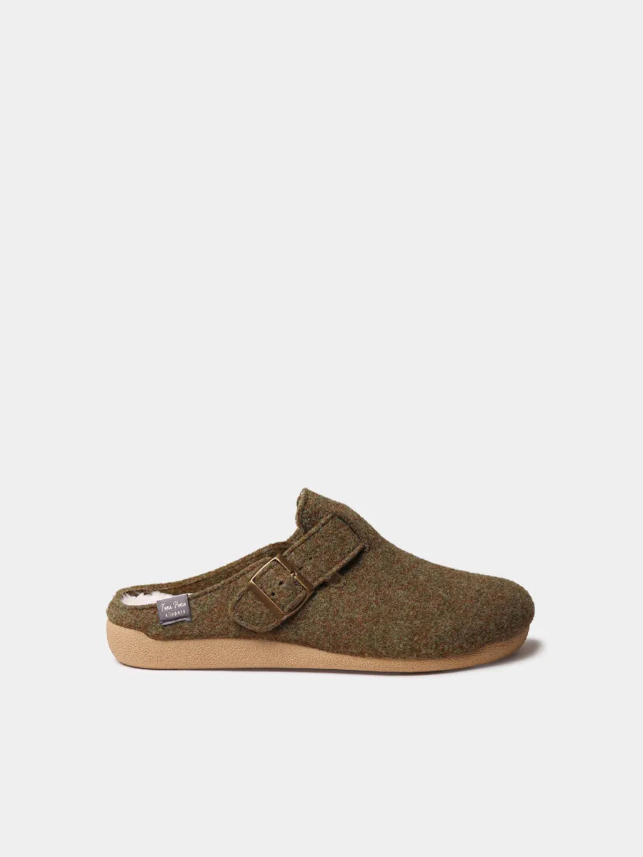 Zapatillas de casa hombre - Zapatilla tipo zueco para hombre en fieltro | NORTON-FP - Toni Pons