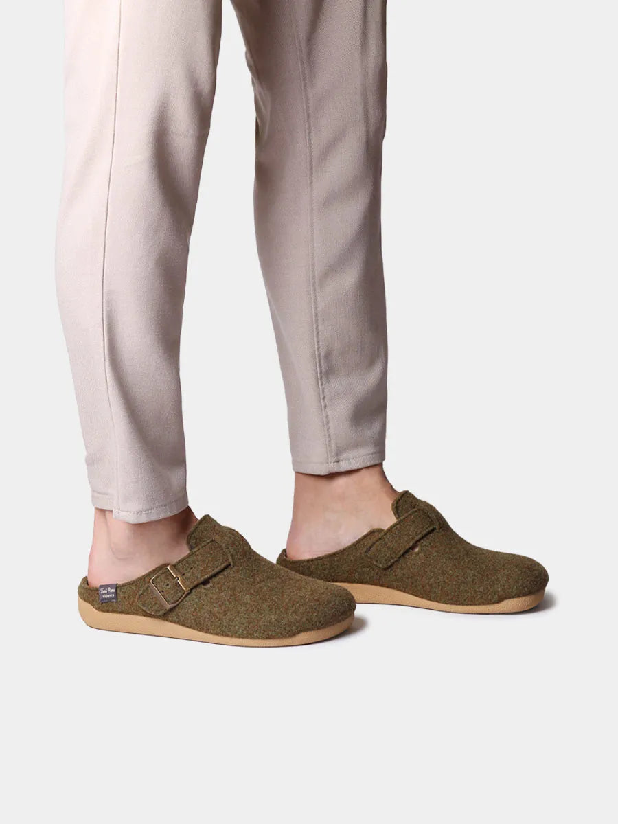 Zapatillas de casa hombre - Zapatilla tipo zueco para hombre en fieltro | NORTON-FP - Toni Pons