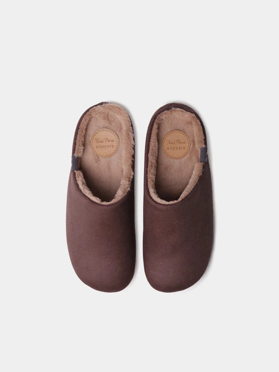 Slippers abiertas para hombre en tejido | NOTI-BD