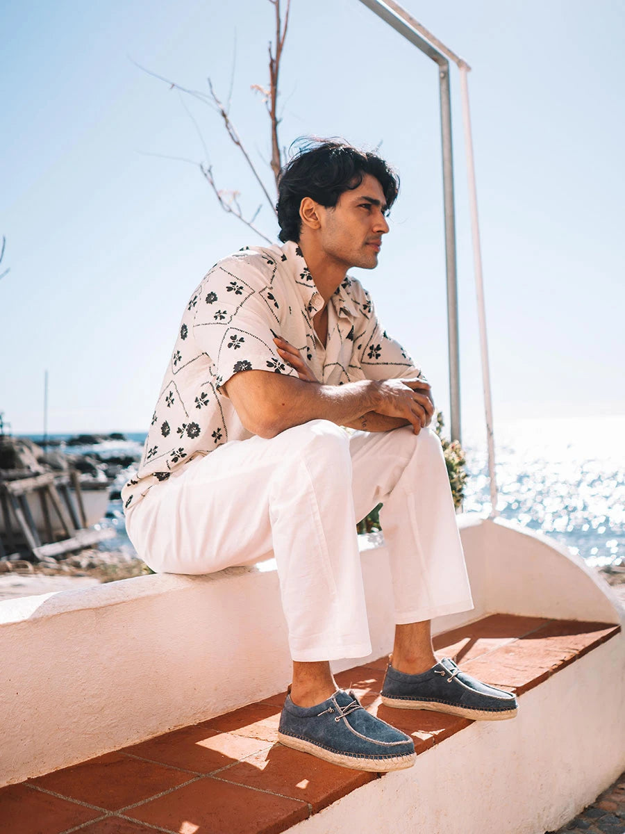 - Alpargata de hombre en tejido con cordones | ODIN - Toni Pons