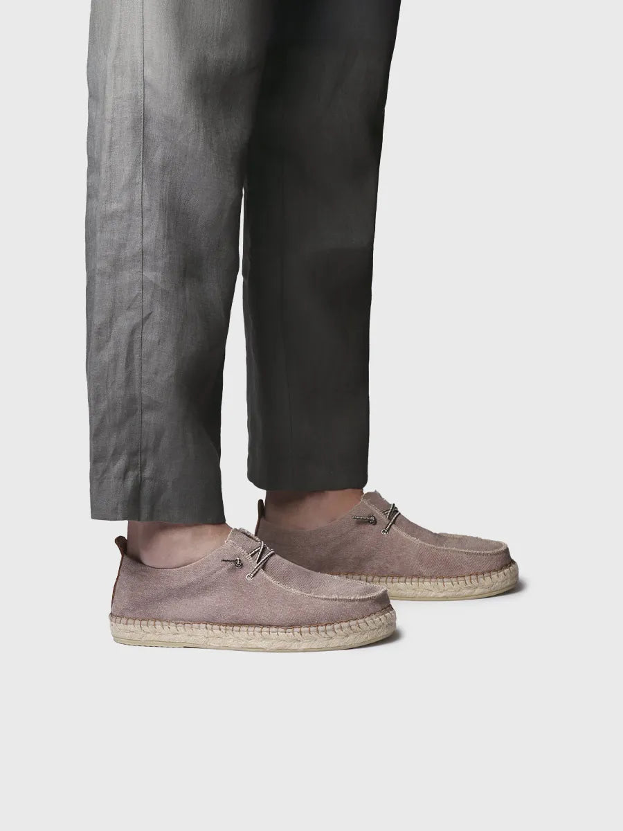 - Alpargata de hombre en tejido con cordones | ODIN - Toni Pons