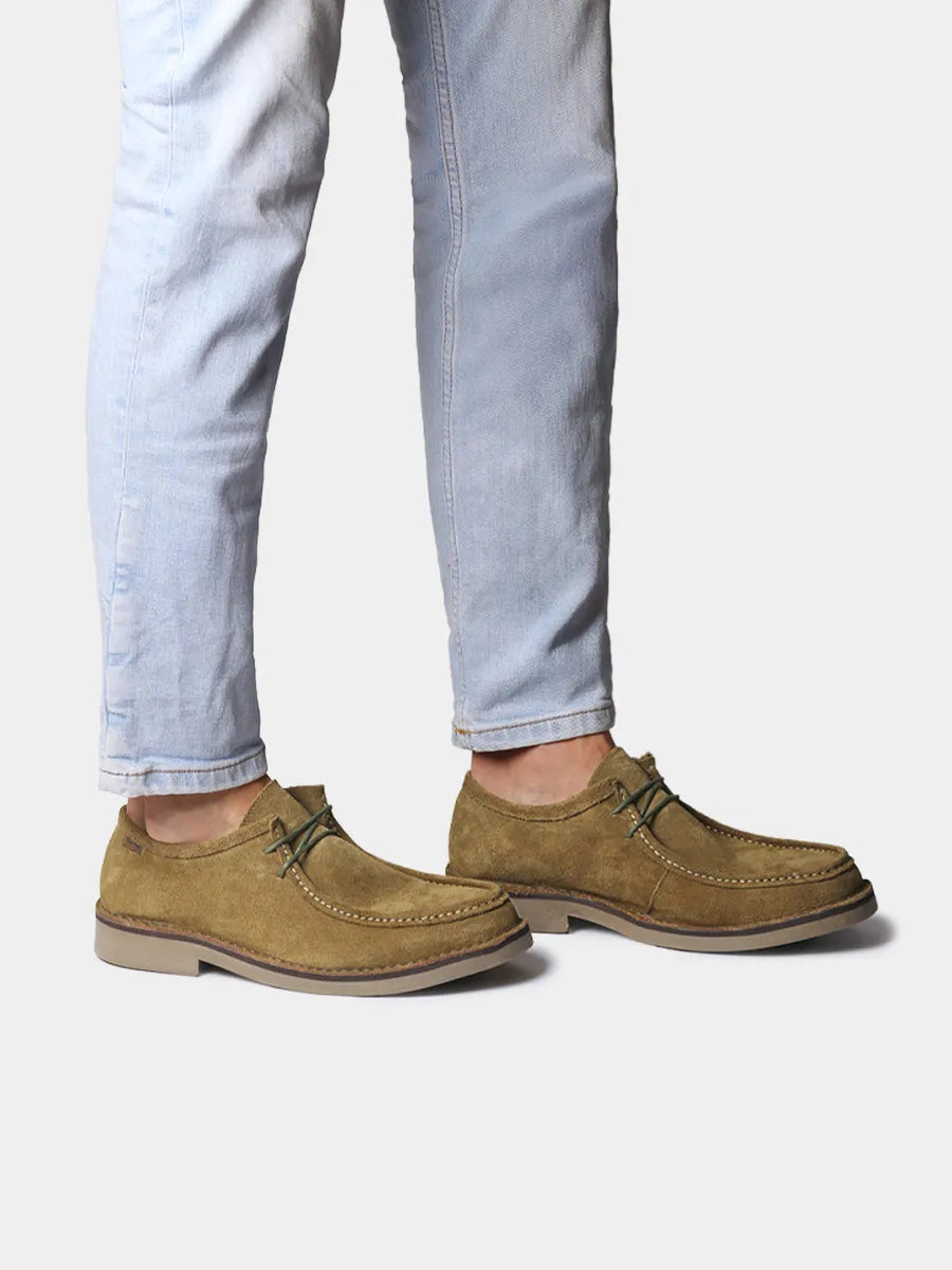 Zapatos con cordones hombre - Zapato en serraje con cordones para hombre | ORLANDO-SY - Toni Pons