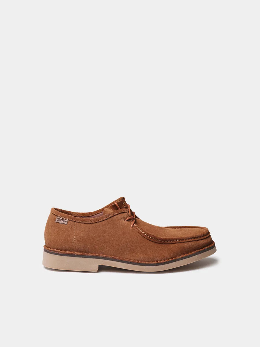 Zapatos con cordones hombre - Zapato en serraje con cordones para hombre | ORLANDO-SY - Toni Pons