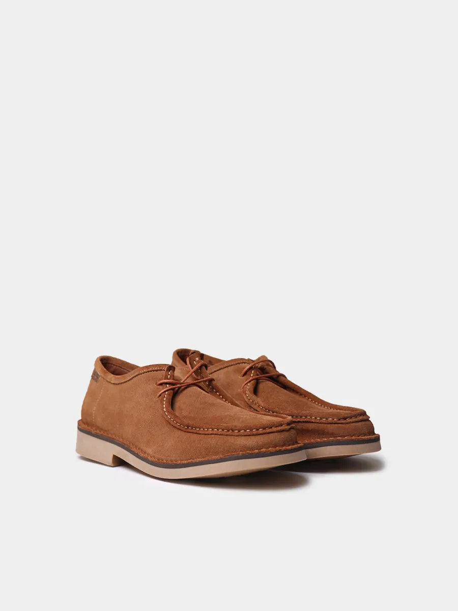Zapatos con cordones hombre - Zapato en serraje con cordones para hombre | ORLANDO-SY - Toni Pons