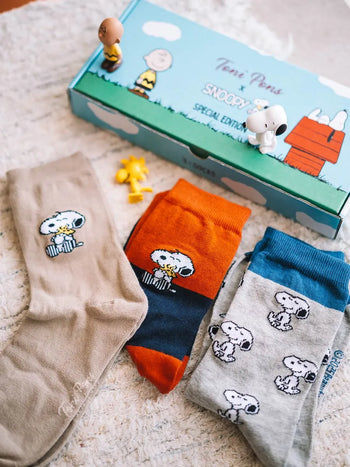 Complementos - Pack de 3 calcetines unisex de Snoopy | PACK-SNOOPY - Toni Pons
