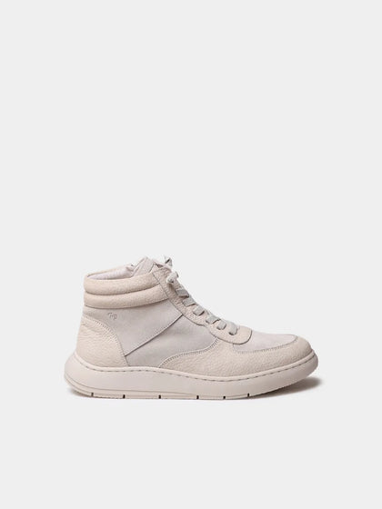 Zapatos mujer - Zapatilla abotinada de mujer en serraje con cremallera | PANAMA - Toni Pons