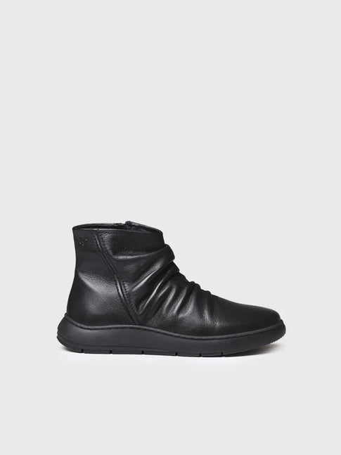 botines mujer - Botín de piel para mujer con cremallera lateral | PRETORIA  - Toni Pons